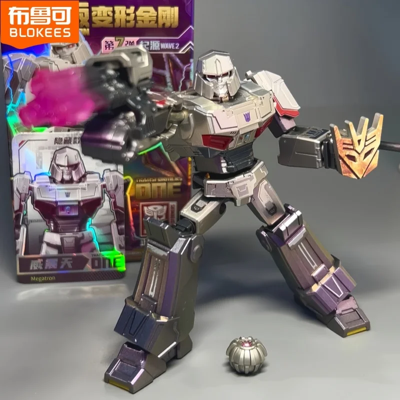

Genuine Blokees Blind Box Transformers Primus Star Edition 7th Generation Megatron Bumblebee Optimus Prime Robot Kids Toys Gifts