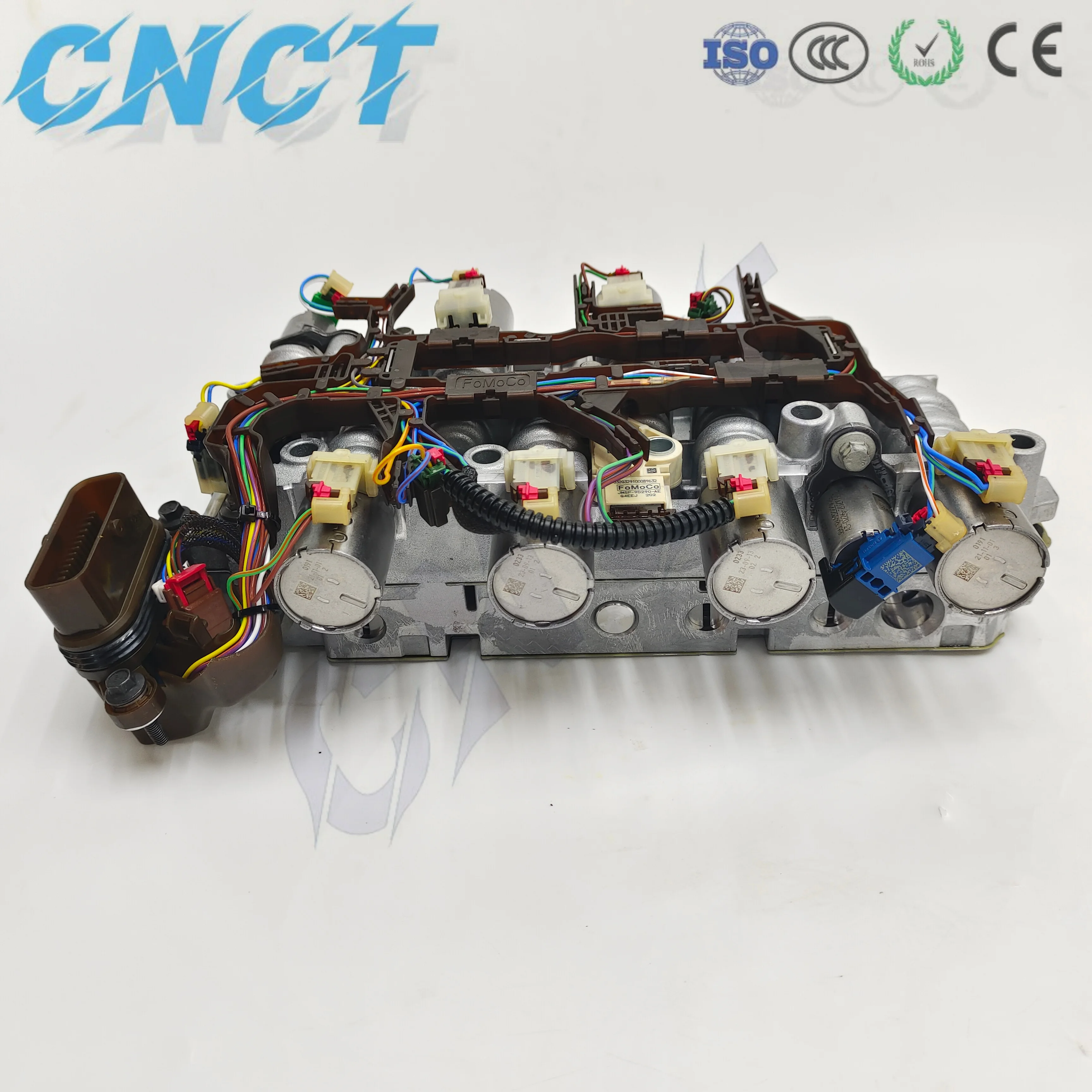 

8F35 8F40 8-SPEED Корпус клапана автоматической коробки передач с электромагнитами и жгутом проводов для FORD