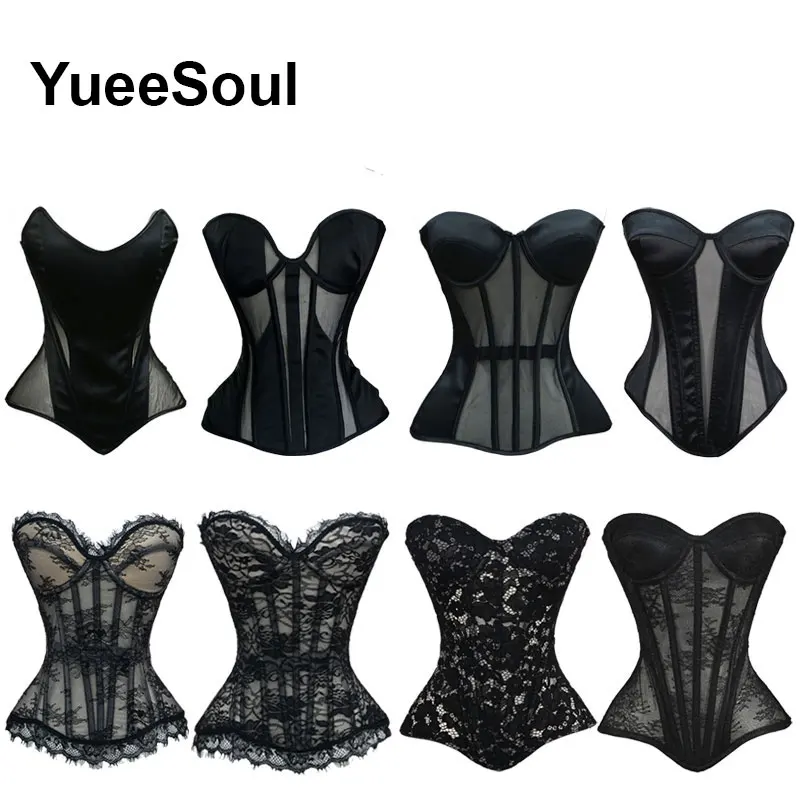 Lace Tube Tops Y2K Elegant Sweet Cute Gothic Lolita Party Evening Birthday Crop Top 2026 New Solid Mesh Slim Bandage Tank Tops
