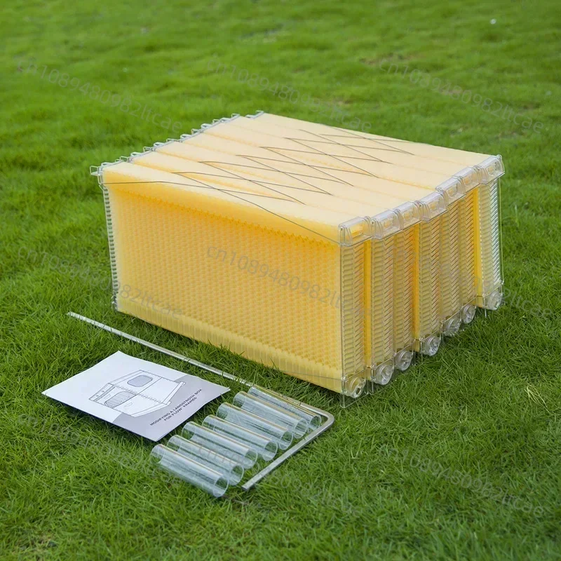 Self Flowing Hive Frames Automatic Extraction Boxes Honey Spleen Plastic  Honey Hive Frames Beehives