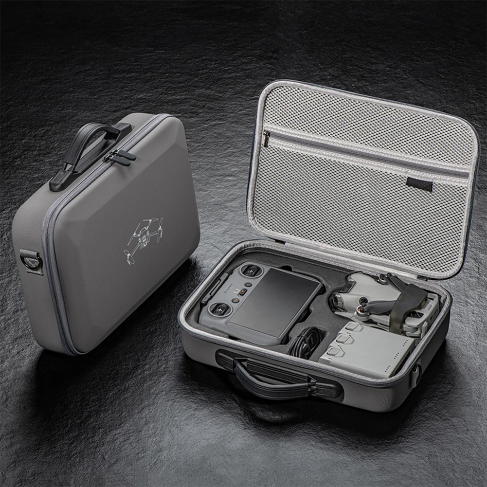 Outdoor Fashion Protect Hard Shell Travel Carrying Case Compatible With DJI Mini 4 Pro Drone Shoulder Bag Travel Storage Bag