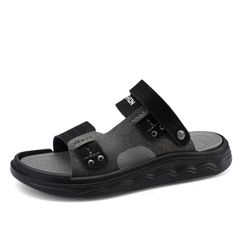 

New Men's Round Head Thick Bottom Cool Outdoor Summer Sandals