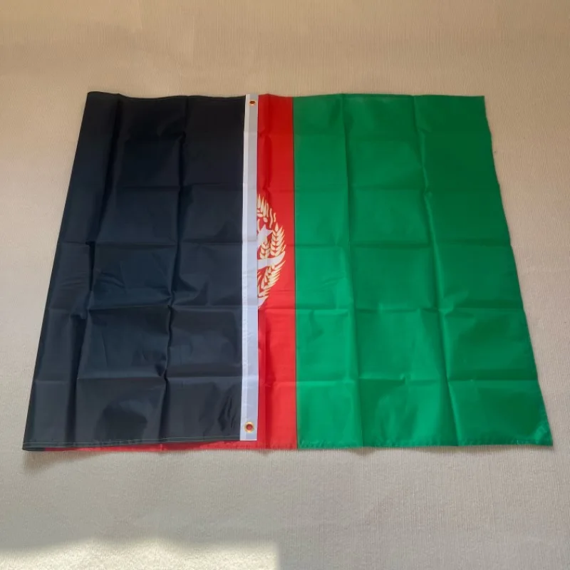 YI XIN Flag 90X150cm Afghanistan Flag Afghan Afghani Kabul National Flags AF AFG Islamic Republic of Afghanistan Banner