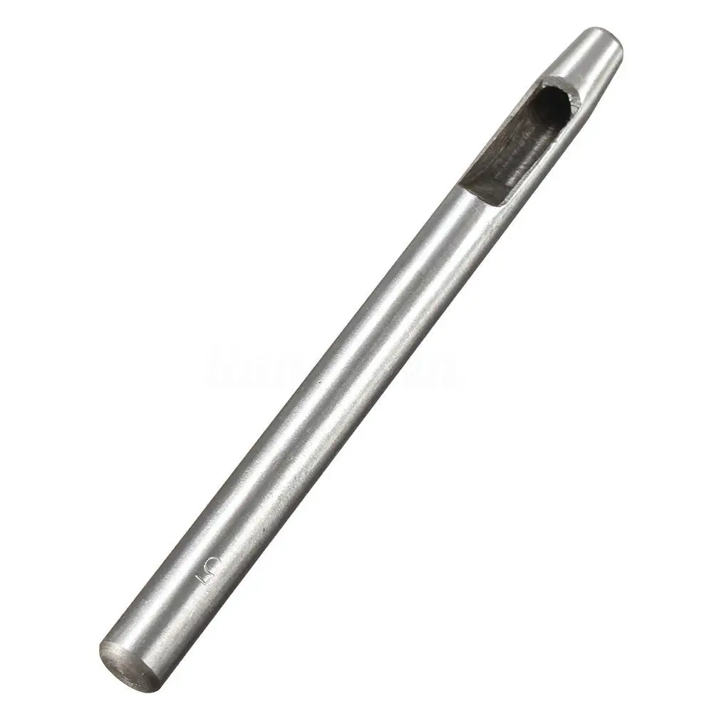 

10pcs Punch Tool Set Durable Metal Hole Craft Tools Belt Hollow Carbon Steel Fabric Cutting Home Repair
