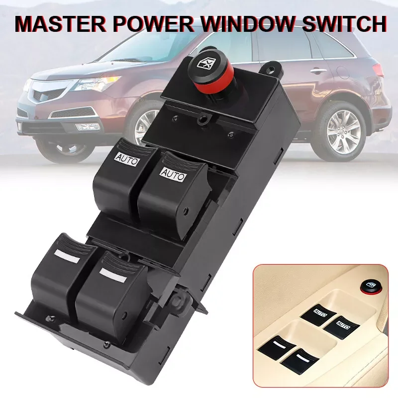 Left Driver Side Master Power Window Door Switch For 2007-2013 Honda Acura MDX 35750-STX-A01ZA 35750STXA01ZA