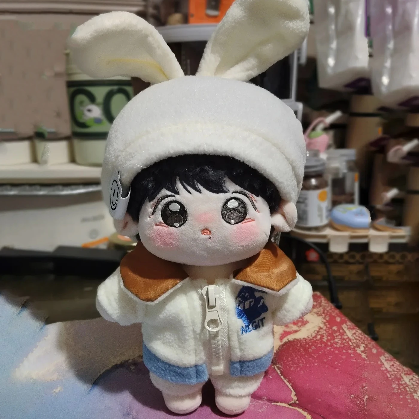 

Комплект одежды для плюшевых кукол 20 см – Модный хлопковый наряд для кукол, 3 предмета, милый сменный костюм для мягких кукол