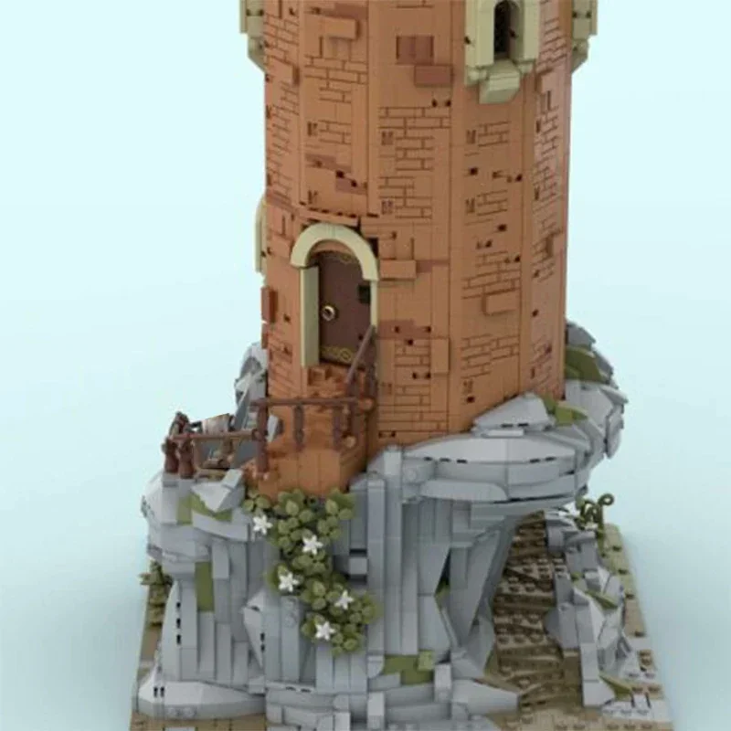 Kasteel Model Moc Bouwstenen Stad Poorten En Alchemist Toren Technologie Modulaire Blokken Geschenken Kerst Speelgoed DIY Sets Montage