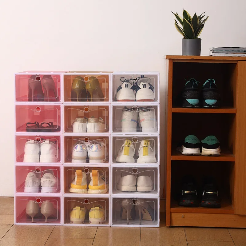 

1pc/set Transparent Shoe Box Shoes Storage Box