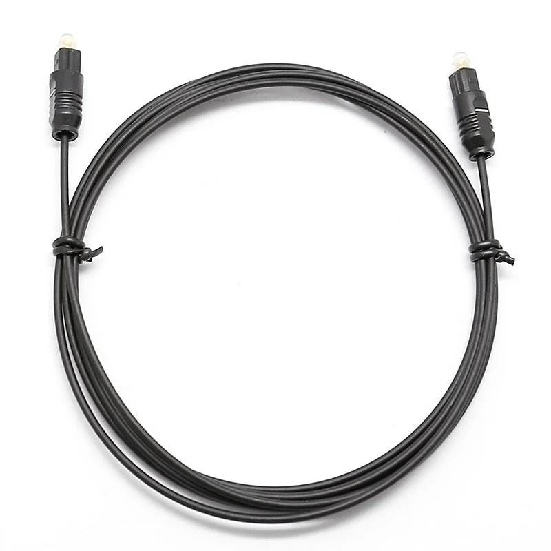 Для Toslink позолоченный цифровой оптический аудиокабель 1 м 1,5 м 2 м 3 м 5 м SPDIF MD DVD позолоченный кабель высокого качества
