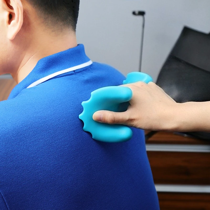 

1 шт. новая подушка для массажа шеи, гравитационный портативный массажер шиацу, устройство для шеи, ортопедические изделия, тяговый шейный отдел позвоночника