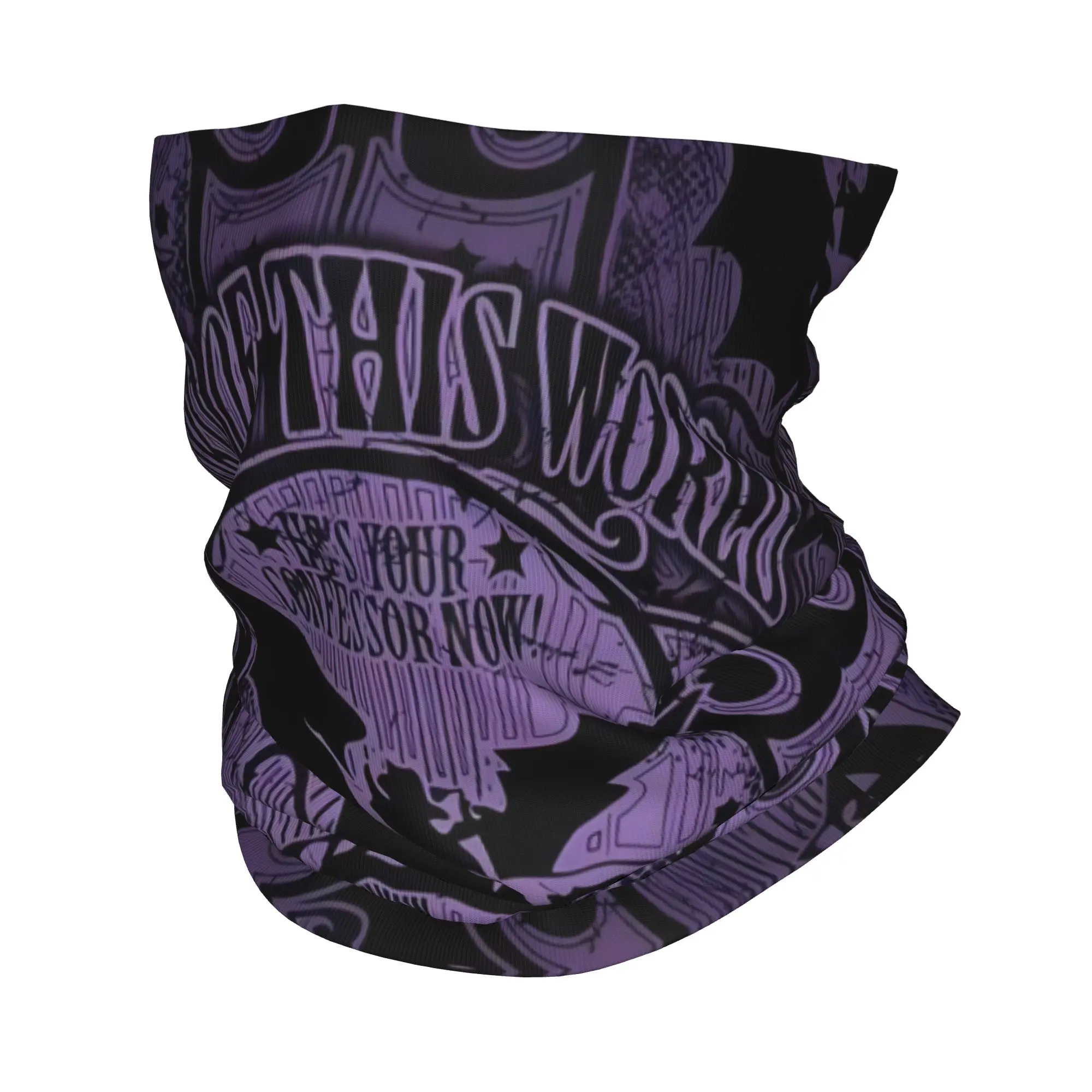 Custom S-Sabbathed Heavy Metal Neck Gaiter Men Women UV Face Shield Winter Rock Band  Bandana Scarf for Cycling