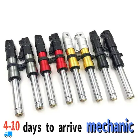 A PAIR For 310mm hole pitch 27mm core motorcycle front shock absorber suitable for DIO front fork ZX 34 35 short version