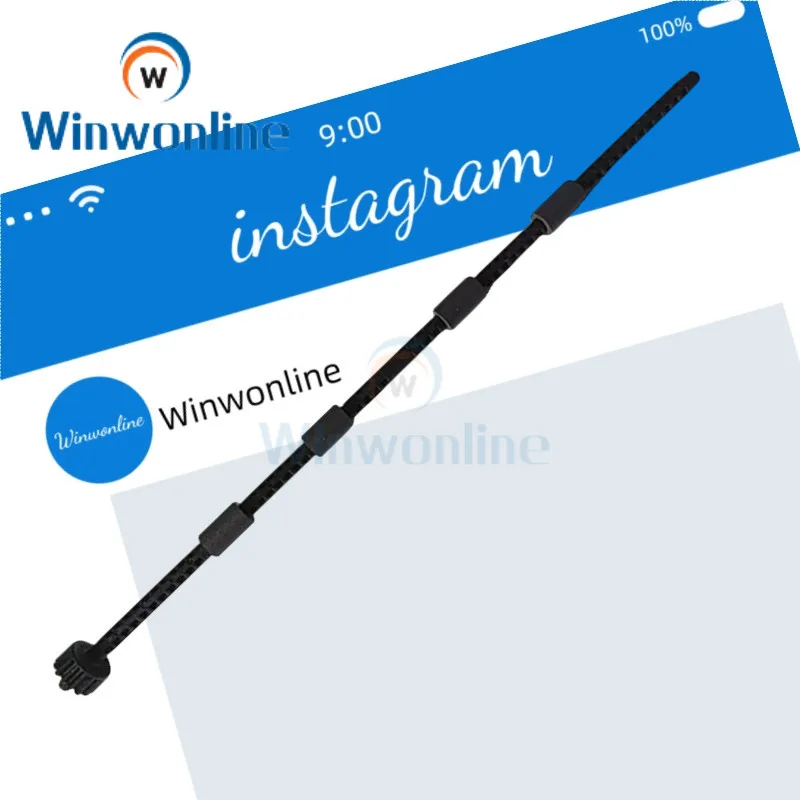 1x rolo de saída de papel para impressora brother 7080 7380 7480 7880 2260 2560 l2260 l2300 l2305 l2315 l2320 l2360 l680 l2685 l2700 2500