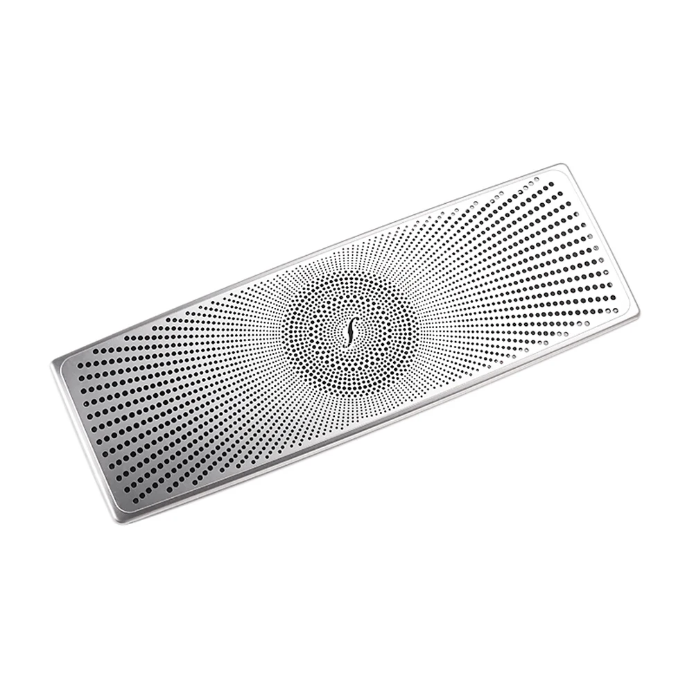 For Mercedes Benz E Class W213 2016-2023 304 Stainless Steel Car Accessories Roof Reading Lamp Light Cover Trim Decoration Frame