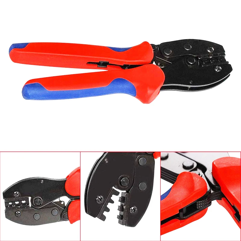Imagem -05 - Alicate de Prensagem Solar Kit de Ferramentas para Cabo Mc4 Conectores Elétricos Painel Solar Cabo pv Conectores Masculinos Femininos Termianls Conjuntos