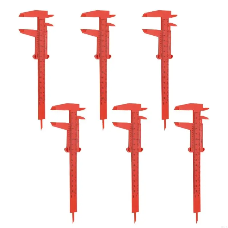 W89C 6 PCS 150 มม. Vernier Caliper Sliding Sliding Caliper