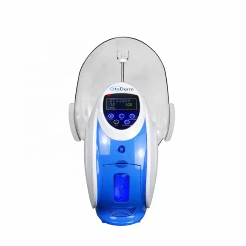 

Hot Selling Newest Korea O2 To Derm Pure Oxygen O2derm Dome Facial Mask Dome Therapy Spray Jet Peel Infusion Machine