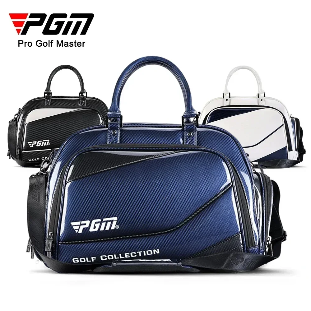 2025 PGM Golf Boston Bag Men Golf Bag Waterproof PU Carrier Boston Backtland Lightweight Men Golf view 3
