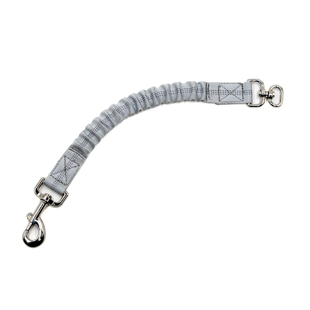 Dog Leash Extend Rope For Middle Large Dogs 37-60cm Elasticity Nylon Harness 2.5cm Wide Buffer Leash Leads Pet Accessories