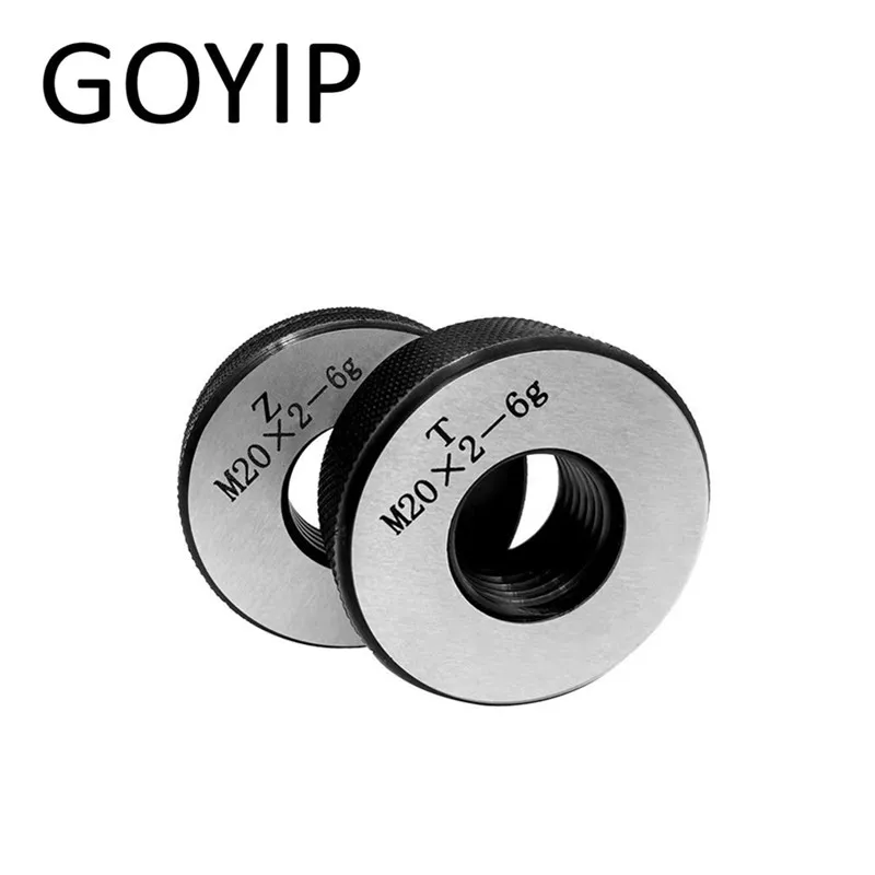 M11 M12 M13 M14 M15 M16 M17 M18 M19 M20 6G Metric Thread Ring Gauge Go And No-Go Gage Support Customized