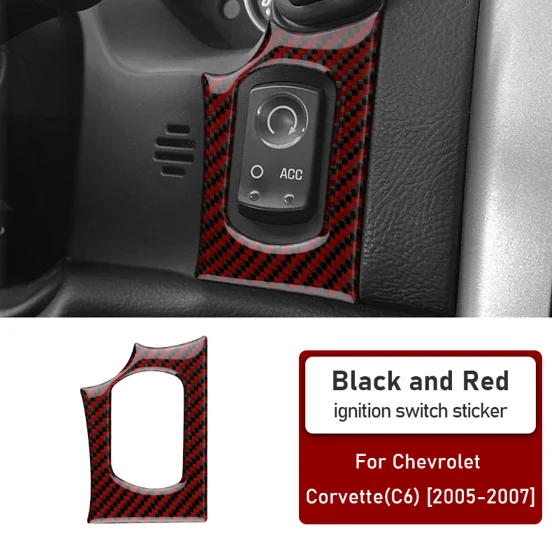

Рамка кнопки ACC (нижняя правая) из карбона для рулевого колеса Corvette C6 2005-2007, наклейка, аксессуары для тюнинга салона