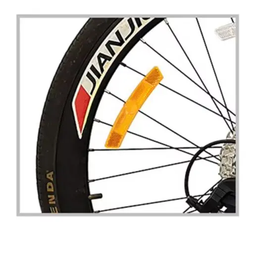 

4x Bike Spoke Reflector 25x20mm Steel Fixed Rain Sun Protection Bicycle Part For Mountain Bike Outdoor Riding Accessories