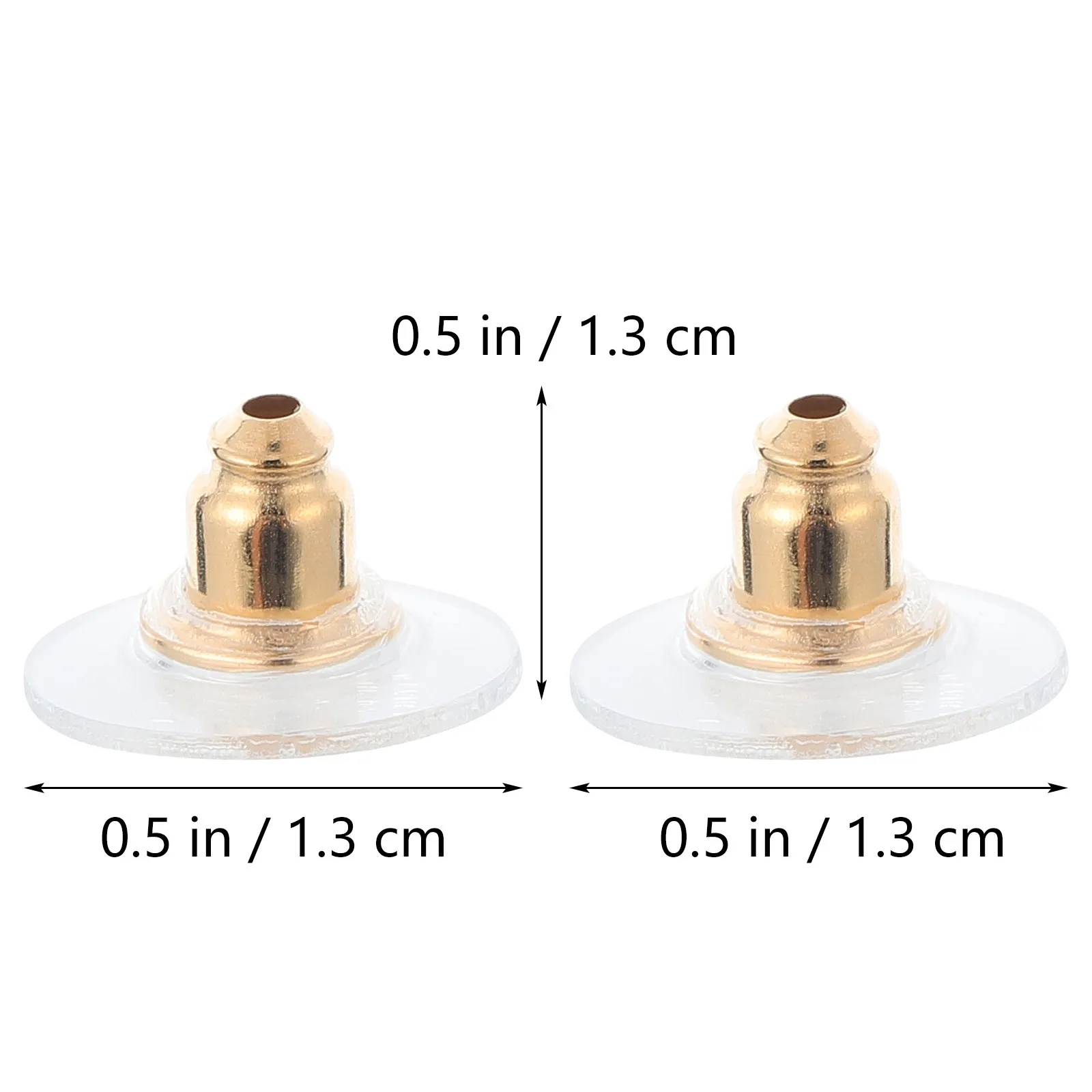 200Pcs DIY Earring Supplies Ear Stud Cork Base Jewelry Making Supplies Ergonomic Small Portable Earring Making Accessories Kit view 2