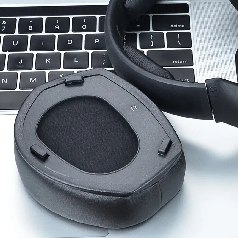 Cuscinetti di ricambio per Sennheiser HDR RS165 RS175 RS185 RS195 Cuffie Cuffie in pelle proteica più morbida Cuffie di alta qualità