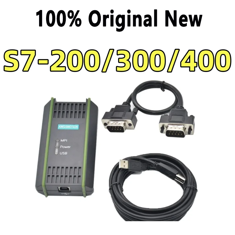 100% Testedpc Adapter Usb Mpi Support S7-200/300/400, Et200, 840d Communication Dp/ppi/mpi/profibus 1.5mkps, Auto Adaptable