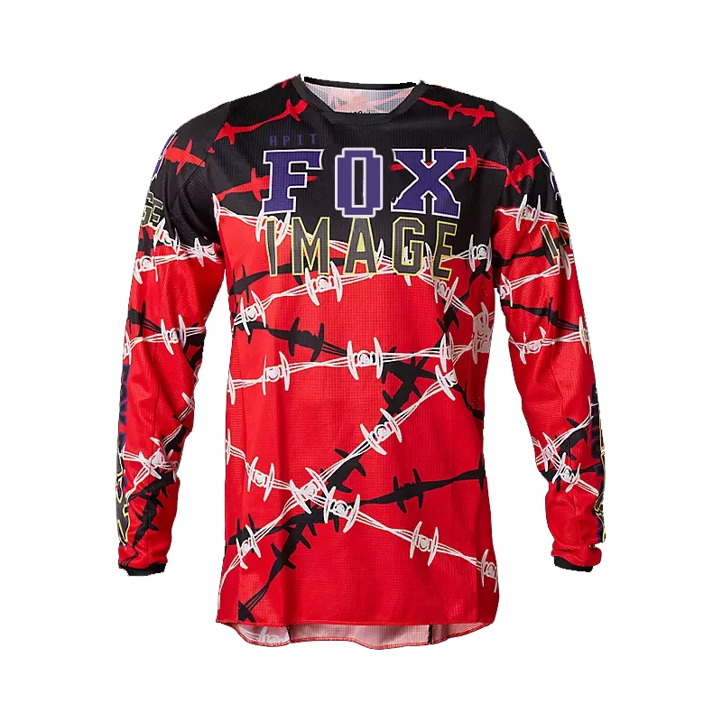 

Hpit Fox Motorcycle Mountain Bike Team Downhill Jersey MTB Offroad Bicycle Locomotive Shirt Cross Country Mountain Bike Jersey