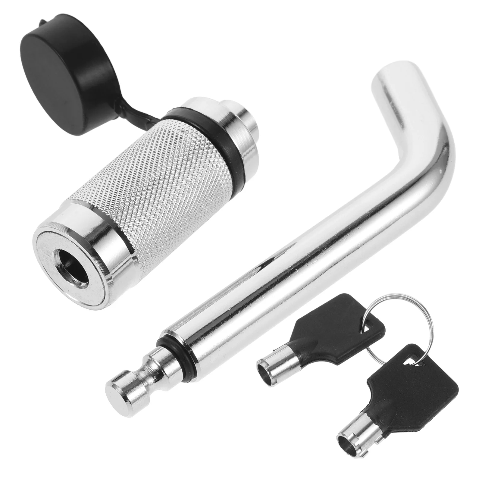 

Trailer Hitch Lock Heavy Duty Anti-Theft Security For Rv Off-Road Vehicles Durable Steel Construction Trailer Receiver