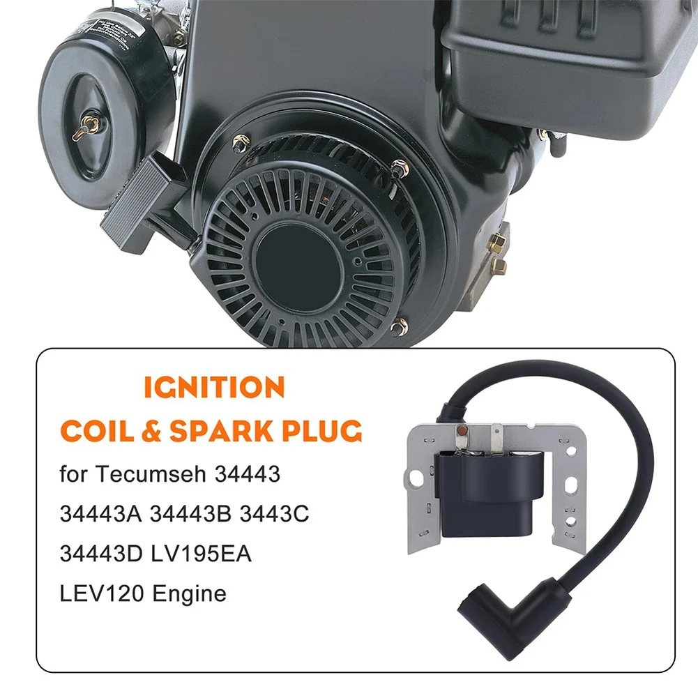 Spark Part Included Ignition Coil For Lawn Mower Smoother Idle Performance Faster Startup Improved Acceleration