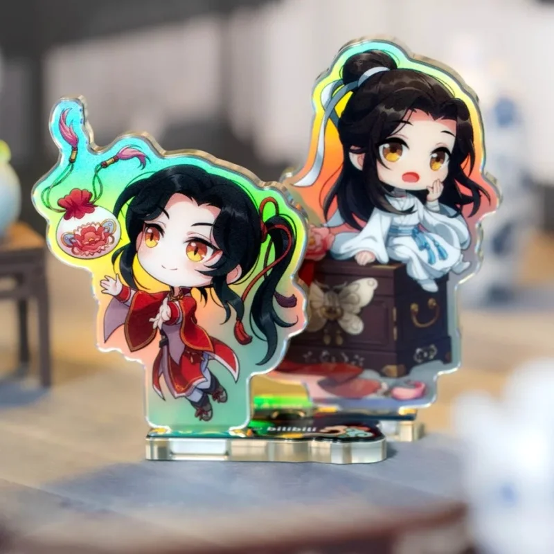 

Оригинальные карточки Heaven Officials Blessing Silver Butterfly Dancing Shikishi Series Vol1: Язык цветов, Се Лянь, Хуа Чэн (Аниме)