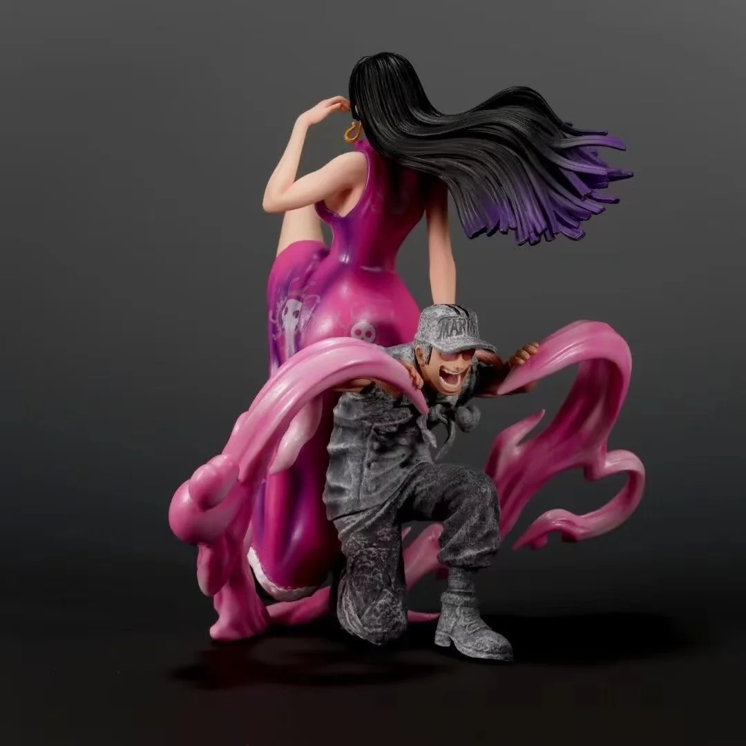 One Piece Anime Figures 20CM Hancock Cheong-sam Female Emperor Action Figurine Sexy Girl Models Gk Statue Collectible Toys Gift