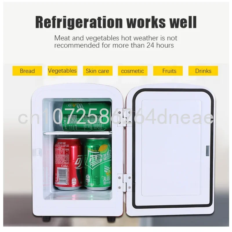 Skin Care Mini Fridge 12v Dc Mini Fridge for Drink Fridge Magnetic Hanging Rack