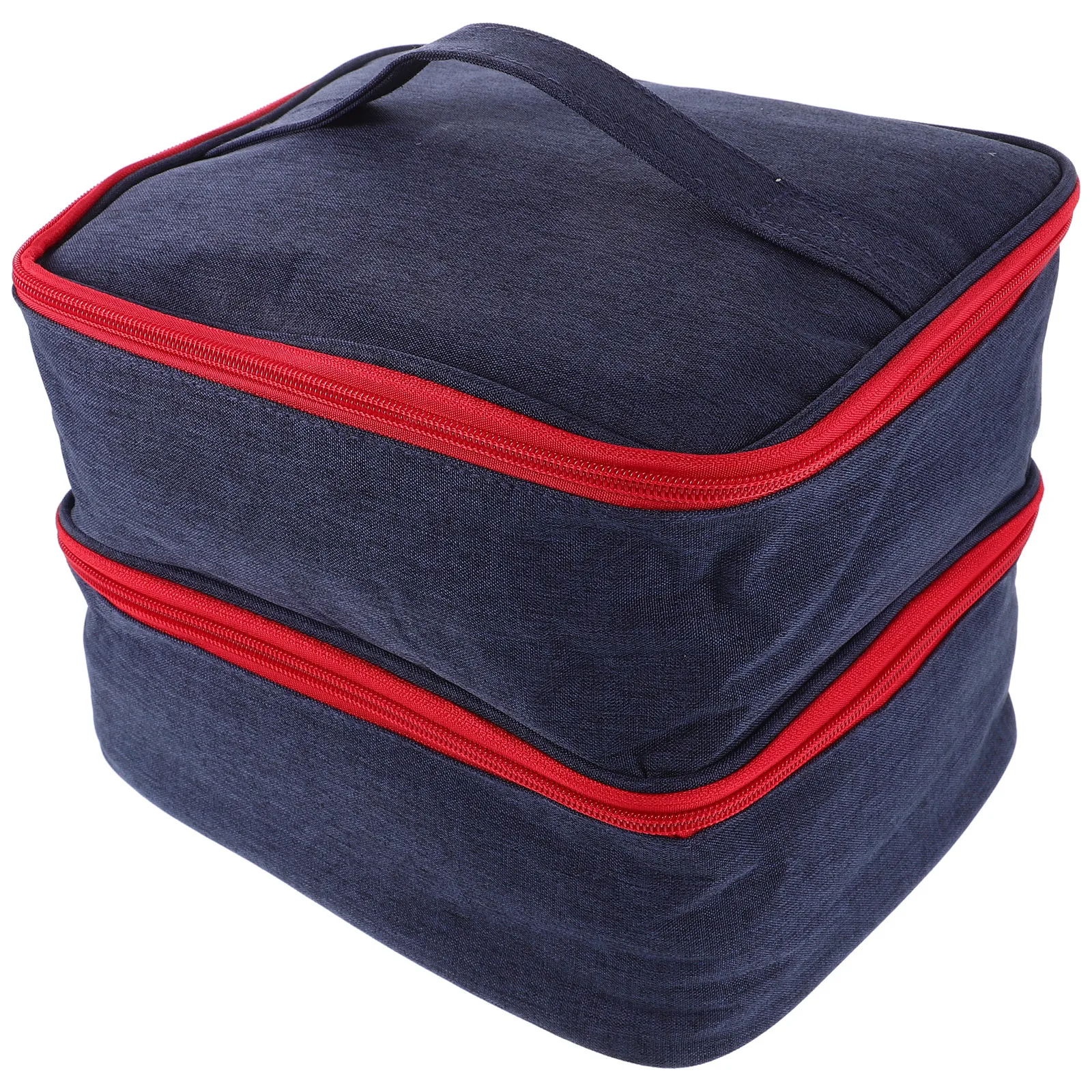 المحمولة رذاذ عدة حقيبة التخزين منظم متعدد الوظائف للطي حقيبة للتخزين السفر صندوق زيت طبيعي دائم الحرفية القرطاسية #5