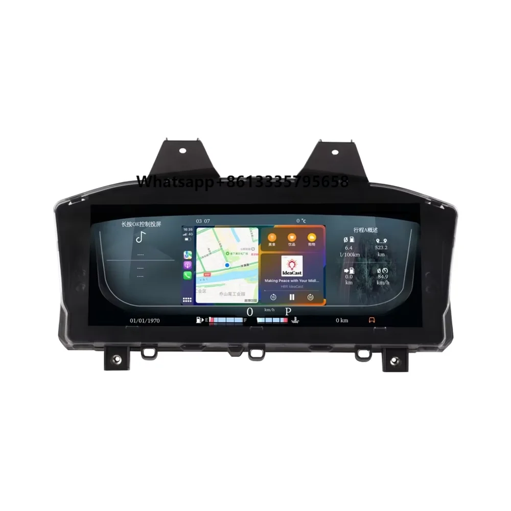

Bosstar LCD Digital Car Speedometer With Oil Gauge for Land Rover Sport/Vogue 2013-2017 Dashboard Instrument Cluster