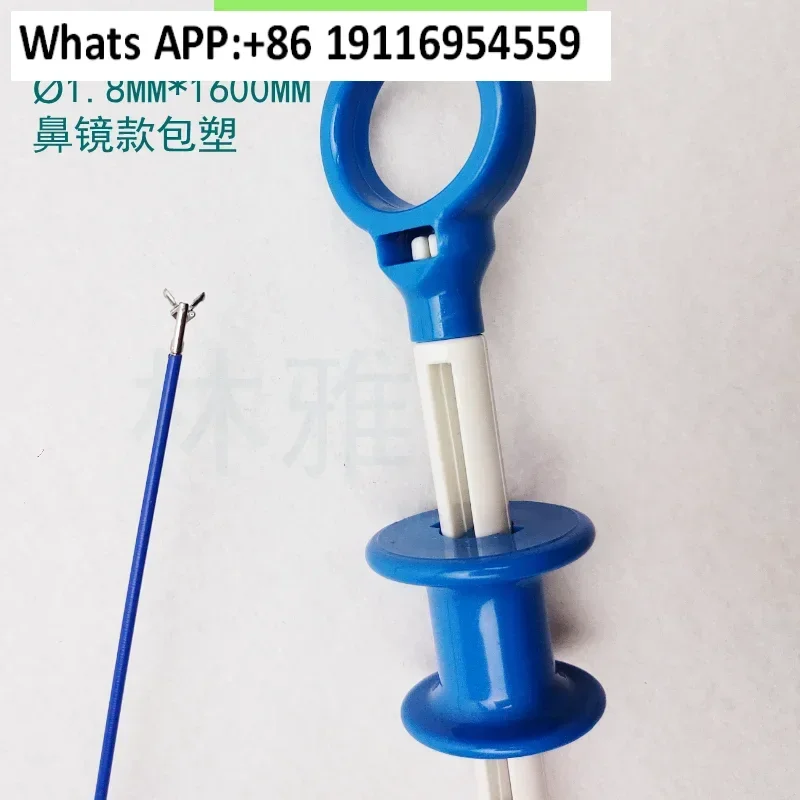 

2 pcs Disposable live sampling, cystoscopy, bronchoscopy, gastrointestinal endoscopy, laryngoscope, plastic covered