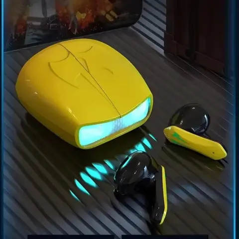 낮은 대기 시간을 갖춘 블루투스 이어폰 고품질 게임 긴 배터리 수명 음악 무선 블루투스 야외 스포츠 이어폰