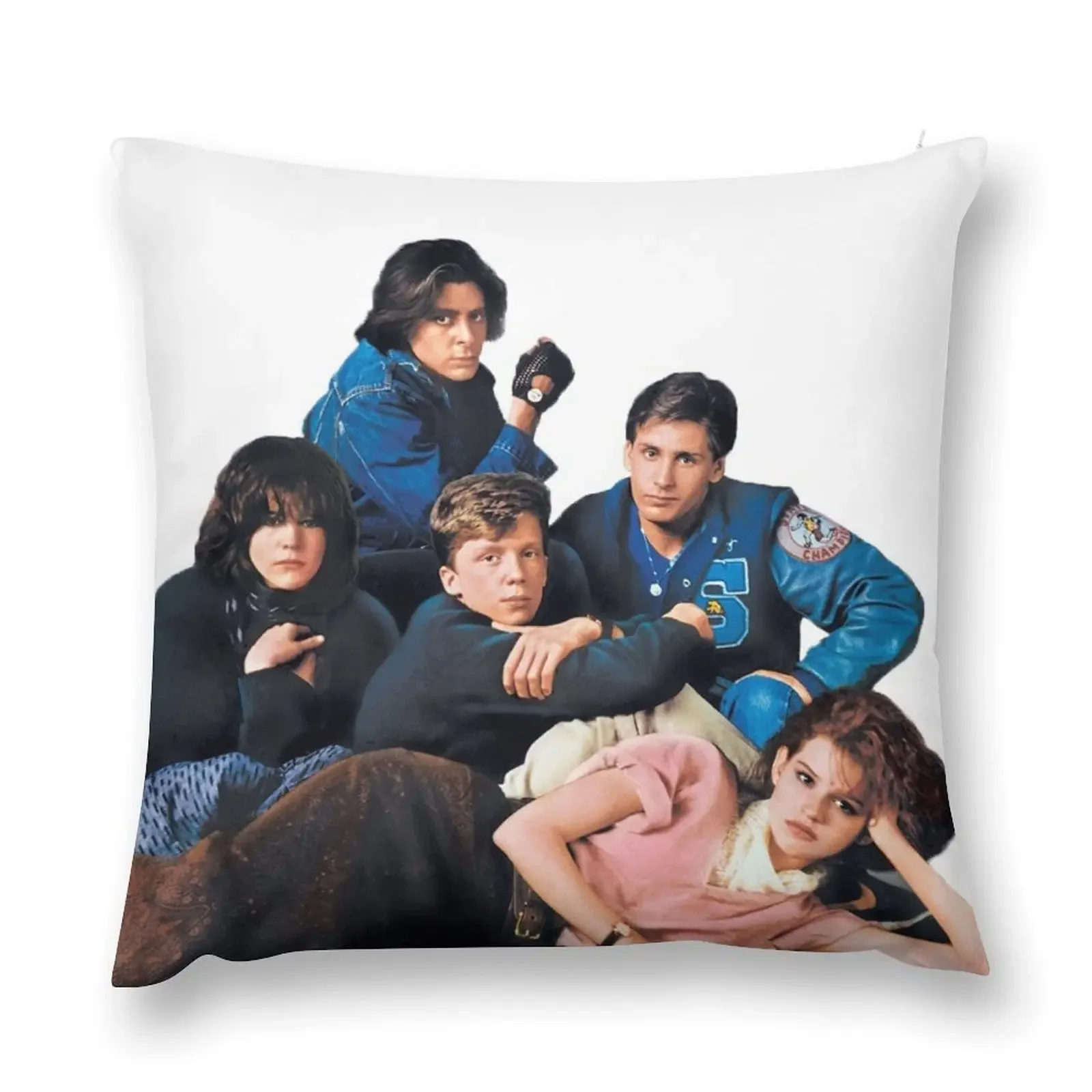 

The Breakfast Club Throw Pillow Pillows Aesthetic Cushions For Decorative Sofa Luxury Sofa Cushions pillow