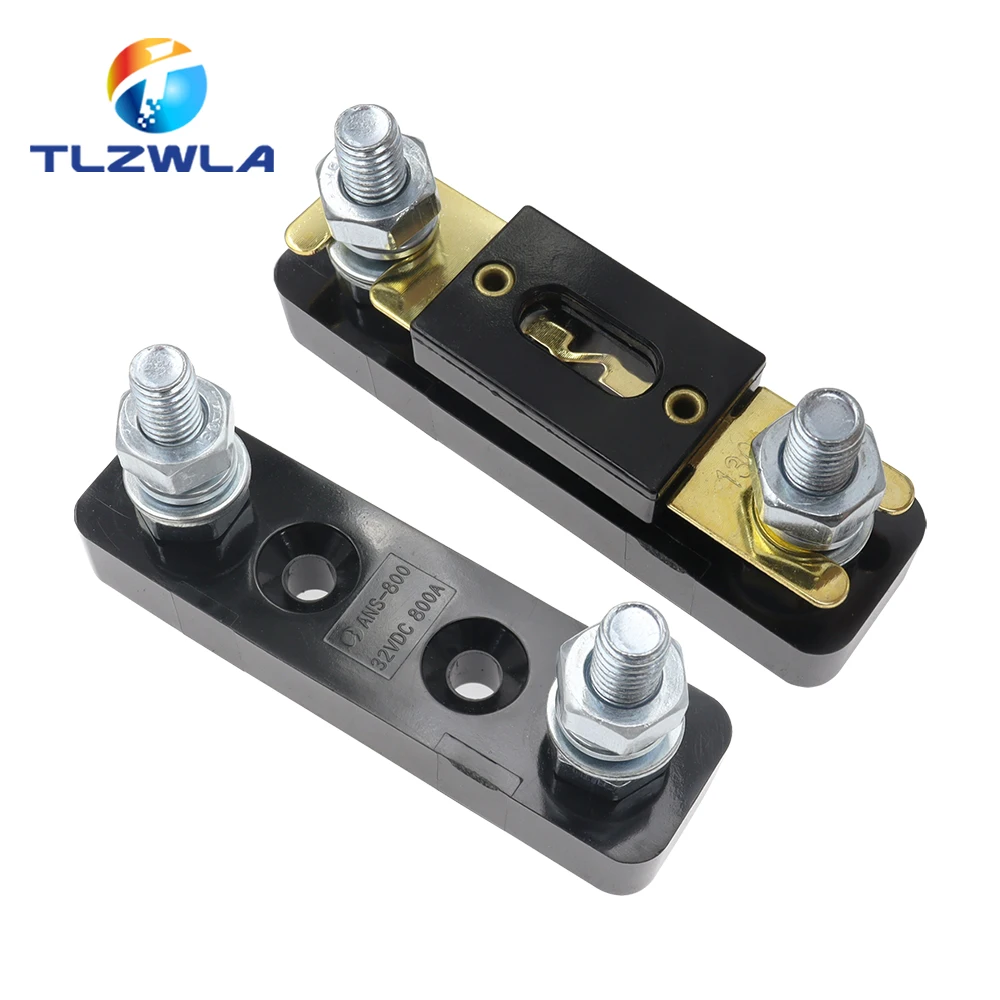 30-500 AMP ANL ANS-800 Fuse Holder Bolt-on Fuse Automotive 32V 50A 60A 70A 80A 100A 125A 150A 160A 175A 200A 225A 300A 400A 500A view 2