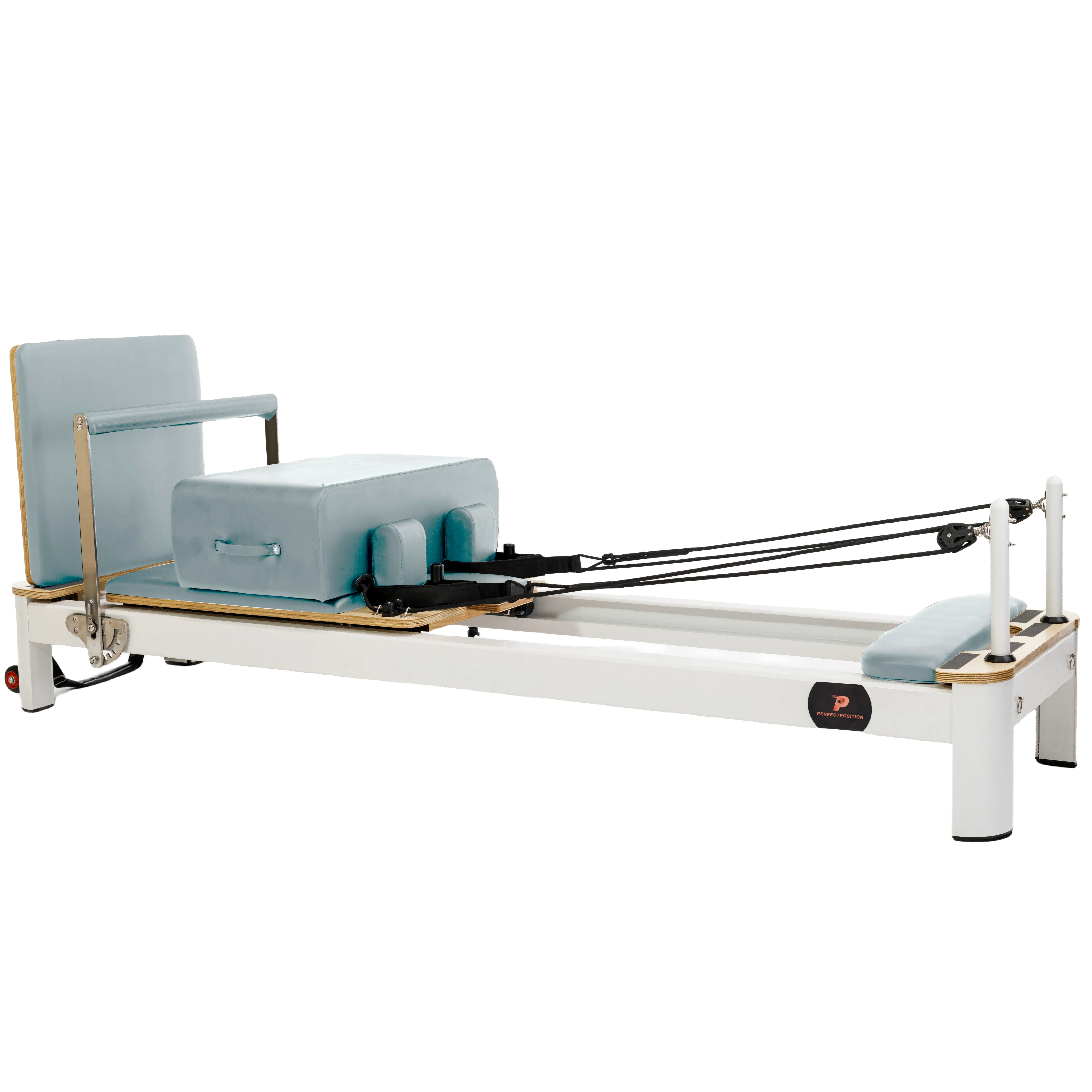 White Machine Alloy Core Bed Portable Classic Aluminum Reformer Pilates