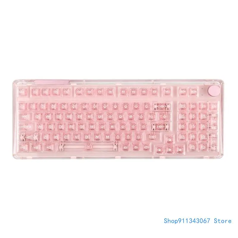 115PCS OEM Keycap Set Personalizing Keyboard Keycaps for Bright Backlighting on Mechanical Keyboards Drop shipping