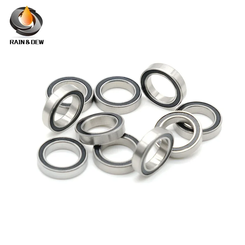 10Pcs ABEC-7 S6804-2RS S6804RS Bearing Stainless Steel 20x32x7 mm Deep Groove Ball Bearing 20x32x7mm 6804-2RS 6804RS