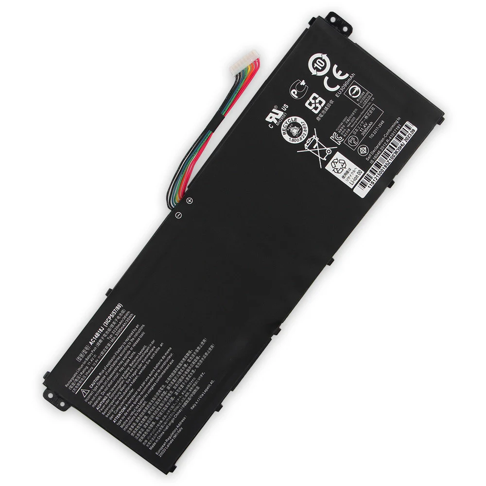 Brand New Replacement Battery AC14B18J AC14B13J For Acer Aspire E11 ES1-311 ES1-511 ES1-512 MS2394 EX2519 N15W4 V3-111P 3220mAh