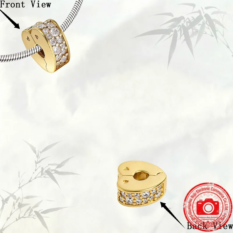 New Original Charm Beads,Golden Series Special Topic & White Daisy Flower Spacer  Bead Fit Pendant Bracelet Women Jewelry Gift
