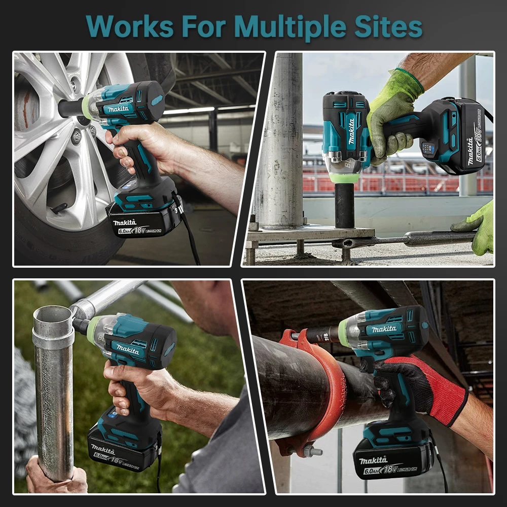 Wkrętarka elektryczna bezszczotkowa Makita TW004G 18V - Akumulator i ładowarka sprzedawane oddzielnie