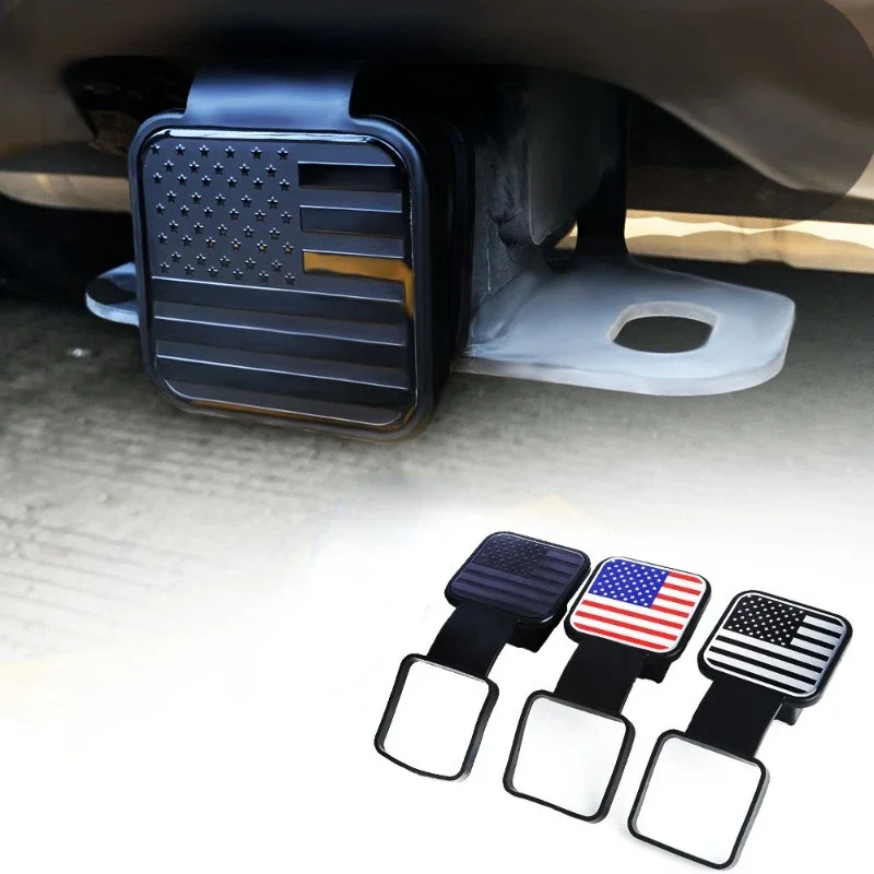 

For Ford Maverick 2022-24 Silica Gel Car Plug Cover Trailer Hook Dustproof Plug Square Mouth Protective Cover Accessories 2 Inch