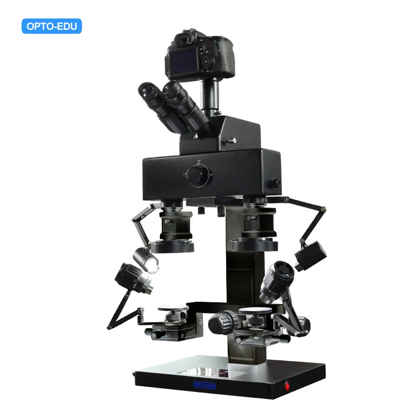 OPTO-EDU A18.1831 3.2~288x Binocular Step Zoom forensic microscope