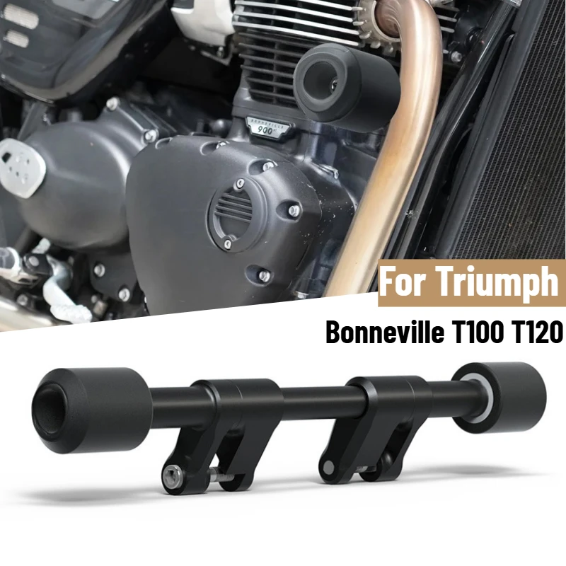 

Falling Protection For Triumph Bobber Bonneville T100 T120 Speed Twin 900 1200 Motorcycles Engine Frame Sliders Crash Protector